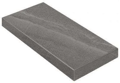 Керамогранит Italon Контемпора Карбон 33x120 ступень угловая правая в Кирове