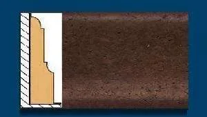 Плинтус пробковый ArtCorkDesing С 103 (Колер 14) 12х65х910 мм в Кирове