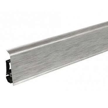 Плинтус пластиковый Arbiton INDO70 17 Алюминий 2,5 м в Кирове