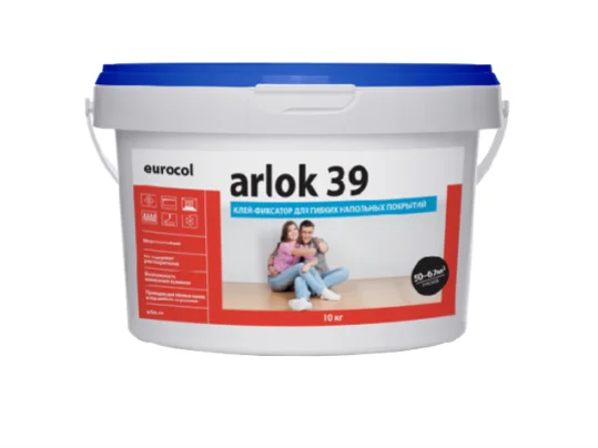 Клей Arlok 39 (10 кг) 150-200 г/м2, фиксатор против сдвигов в Кирове