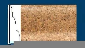 Плинтус пробковый ArtCorkDesing С 105 (Колер 8) 18x45x910 мм в Кирове