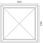 Декоративная панель Orac W123 (33.3x33.3x3.5 см) в Кирове