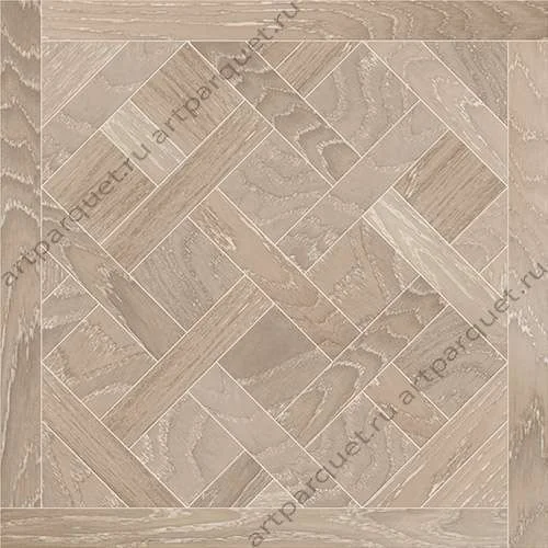 Модульный паркет Кочанелли Версаль Дуб Светлый 600*600*15 мм фаска в Кирове