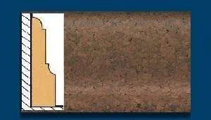 Плинтус пробковый ArtCorkDesing С 103 (Колер 11) 12х65х910 мм в Кирове