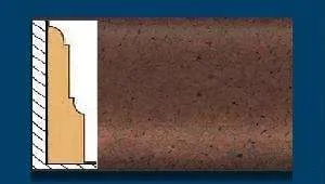 Плинтус пробковый ArtCorkDesing С 103 (Колер 13) 12х65х910 мм в Кирове