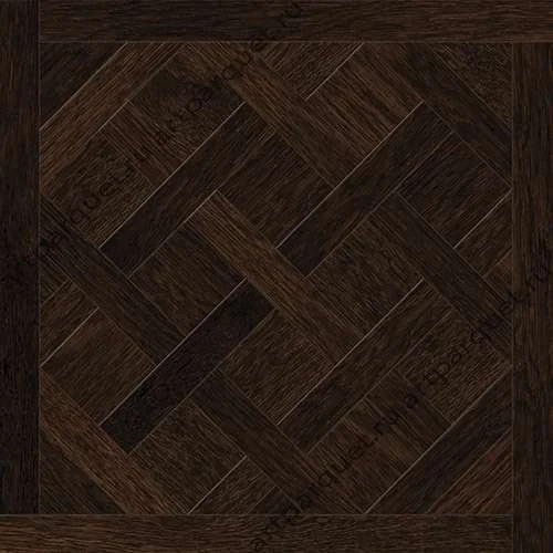 Модульный паркет Кочанелли Версаль Дуб Темный 600*600*15 мм фаска в Кирове