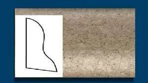 Плинтус пробковый ArtCorkDesing С 102 (Колер 6) 20x40x910 мм в Кирове