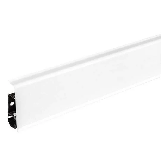 Плинтус пластиковый Arbiton INDO70 01 Белый блеск 2,5 м в Кирове