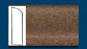 Плинтус пробковый ArtCorkDesing С 106 (Колер 11) 10х60х910 мм в Кирове