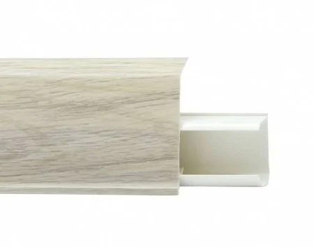 Пластиковый плинтус Royce №526 Дуб Орегон (55х23х2200мм) в Кирове