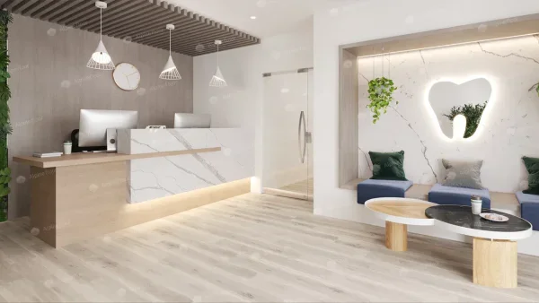 Кварц-виниловая плитка Alpine Floor Ultra Дуб Полярный ЕСО 5-19 2 мм. 34 класс в Кирове