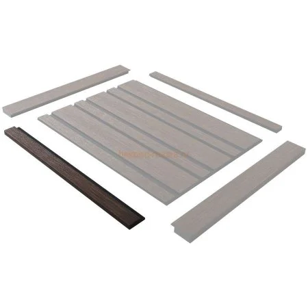 Финишный молдинг LF124A BR396K правый декорированный (42х12х2700мм) в Кирове