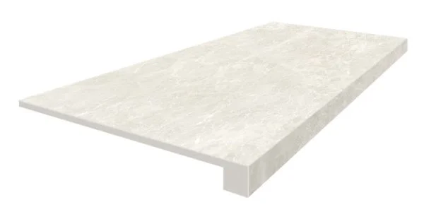 Керамогранит Coliseum Да Винчи Уайт Ступень фронтальная (Натуральный, 33х60) в Кирове