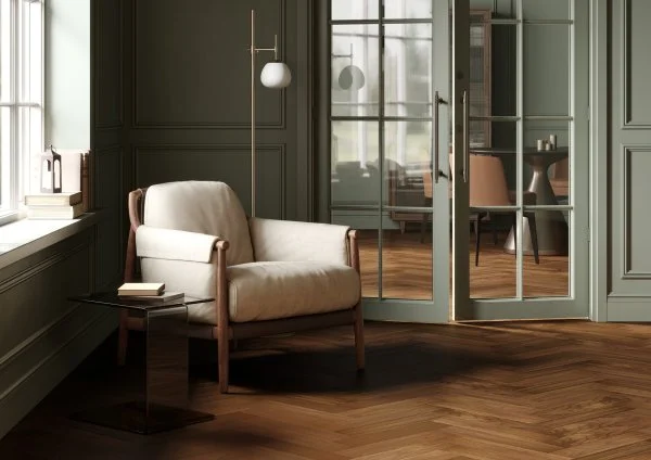 Паркетная доска Quartz Parquet Штучный паркет Орех Американский 44-400-29 в Кирове