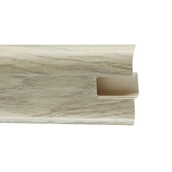 Пластиковый плинтус Royce №853 Дуб Супрема (58х22х2200мм) в Кирове