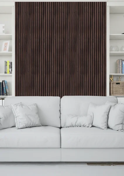 Декоративная панель для стен HiWood LV124 BR395K (120х12х2700мм) в Кирове