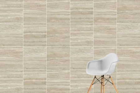 Керамогранит Vitra CityStone Травертин Линейный 60х60 (Натуральная и Реттифицированная) в Кирове