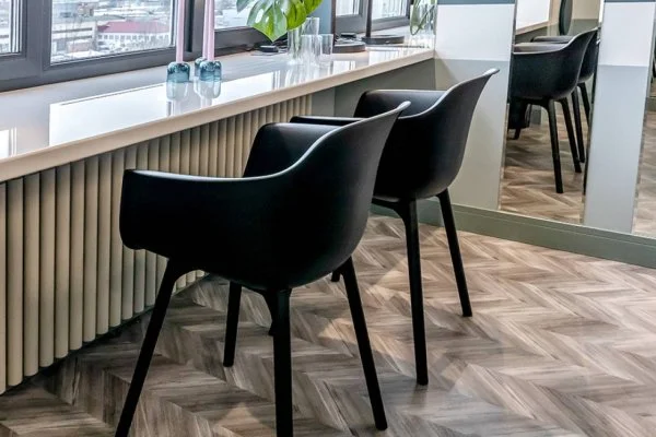 Пробковое покрытие CorkStyle Chevron Silver в Кирове