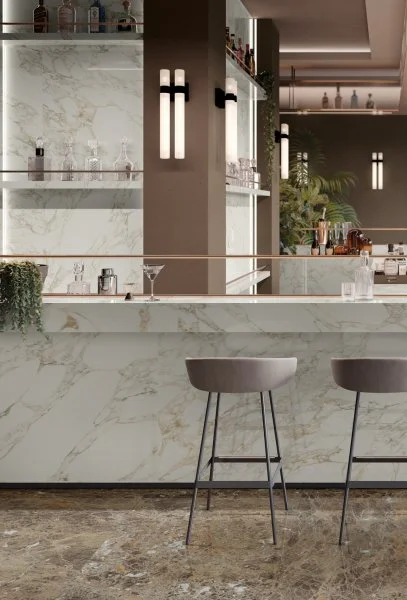 Керамогранит Italon Шарм Делюкс Арабескато Уайт 80х160 (Люкс и реттифицированная) в Кирове