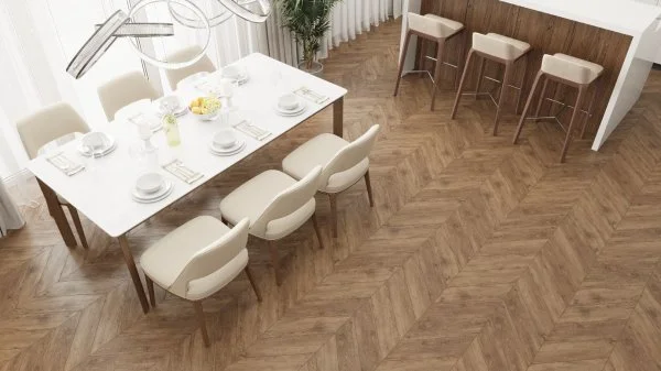 Кварц-виниловая плитка Alpine Floor Chevron Гевуина ECO 20-10 (2,5 мм. 43 класс) в Кирове