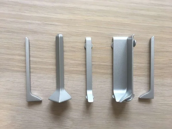 Соединитель для плинтуса ЭлитПроф Плоский 100 (Алюм) в Кирове