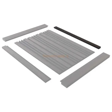 Финишный молдинг LF124B BR395K левый декорированный (31х12х2700мм) в Кирове