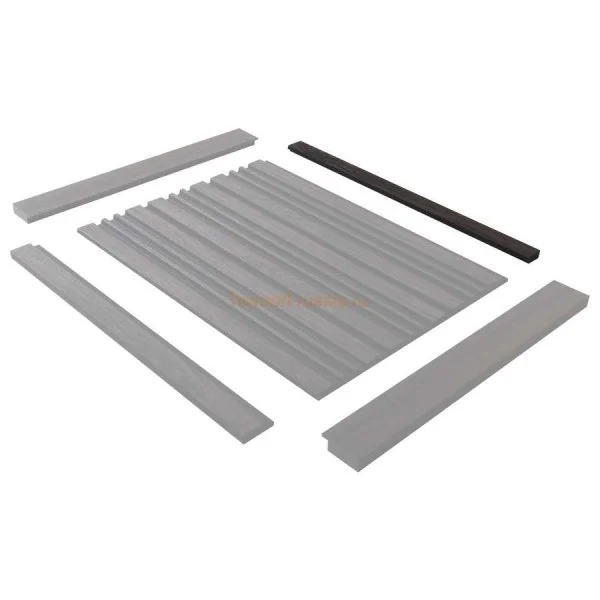 Финишный молдинг LF124B BR395K левый декорированный (31х12х2700мм) в Кирове