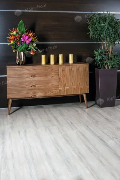 Кварц-виниловая плитка Alpine Floor Easy Line Дуб Снежный ЕСО 3-14 3 мм. 43 класс в Кирове