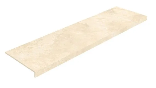 Керамогранит Coliseum Аурелия Уайт Ступень фронтальная (Натуральный, 33х120) в Кирове