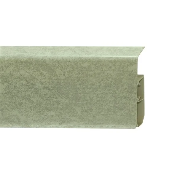 Пластиковый плинтус Royce №339 Мрамор Светлый (80х24х2200мм) в Кирове