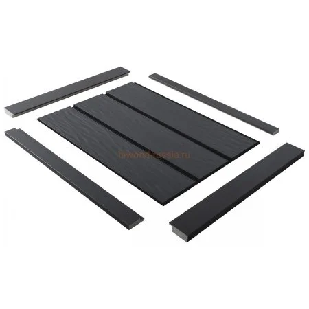 Финишный молдинг LF124A GR15K правый декорированный (42х12х2700мм) в Кирове