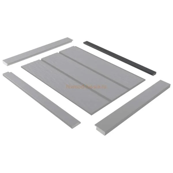 Финишный молдинг LF124B GR15K левый декорированный (31х12х2700мм) в Кирове