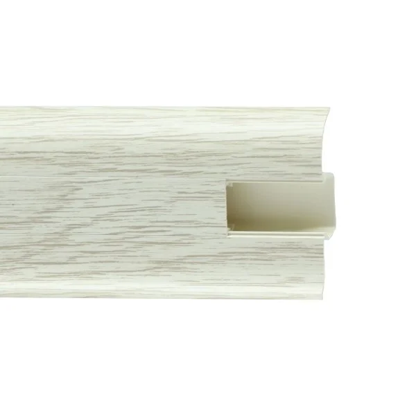 Пластиковый плинтус Royce №851 Дуб Льняной (58х22х2200мм) в Кирове