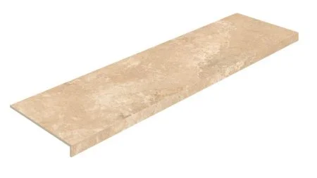 Керамогранит Coliseum Аурелия Беж Ступень фронтальная (Натуральный, 33х120) в Кирове