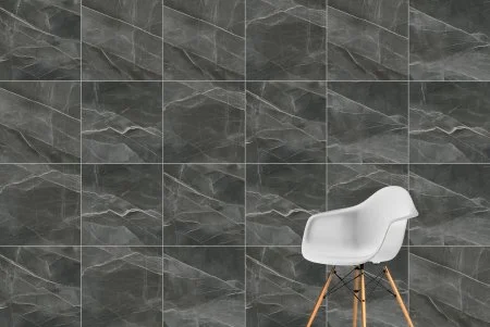 Керамогранит Vitra SityMarble Калакатта Блэк 60х60 (Лаппатированная и Реттифицированная) в Кирове
