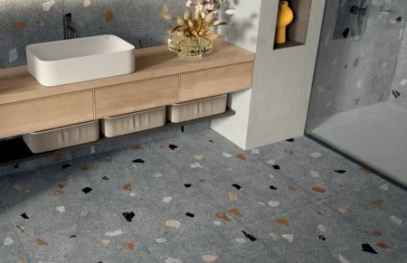 Керамогранит Coliseum Палладио Блэк 60х120 (Натуральный и Реттифицированный) в Кирове