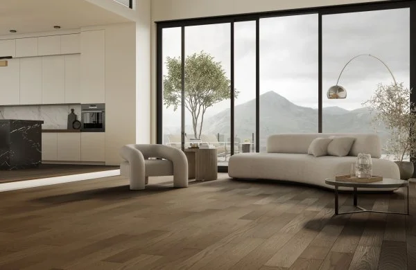 Паркетная доска Quartz Parquet Классик 5 мм Дуб Брауни 413 в Кирове