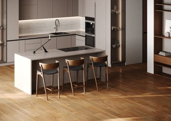 Паркетная доска Quartz Parquet Классик 5 мм Дуссия Африканская 550-63 в Кирове