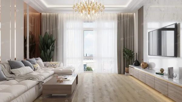 Каменно-полимерная плитка Alpine Floor Solo Plus Комодо ЕСО 14-701, 4 мм, 43 класс в Кирове