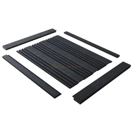 Финишный молдинг LF124B BK114K левый декорированный (31х12х2700мм) в Кирове