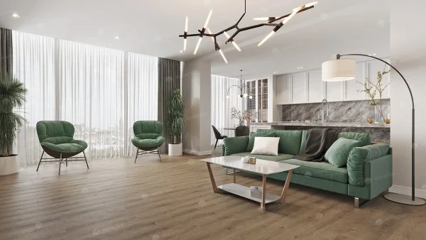 Каменно-полимерная плитка Alpine Floor Solo Plus Ларгетто ЕСО 14-301, 4 мм, 43 класс в Кирове