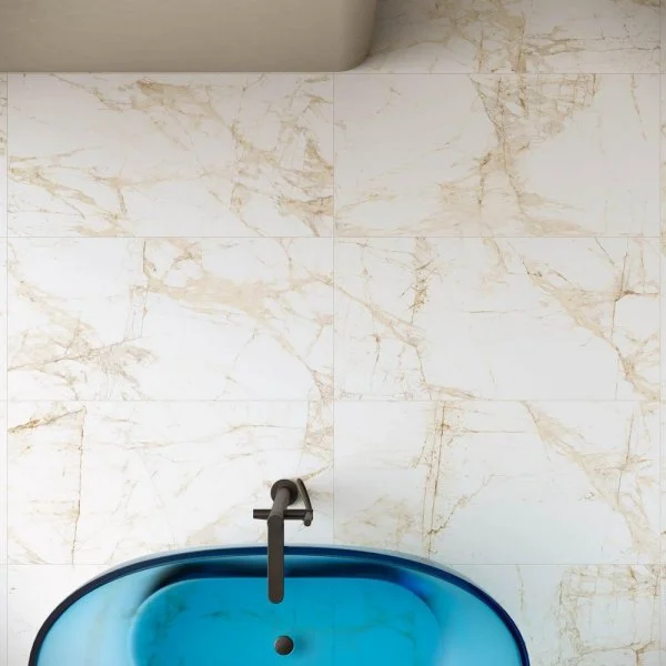 Керамогранит Coliseum Канова Уайт 60х120 (Натуральный и Реттифицированный) в Кирове