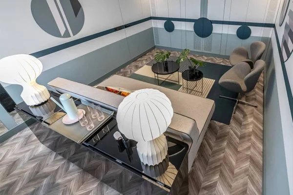 Пробковое покрытие CorkStyle Chevron Silver в Кирове