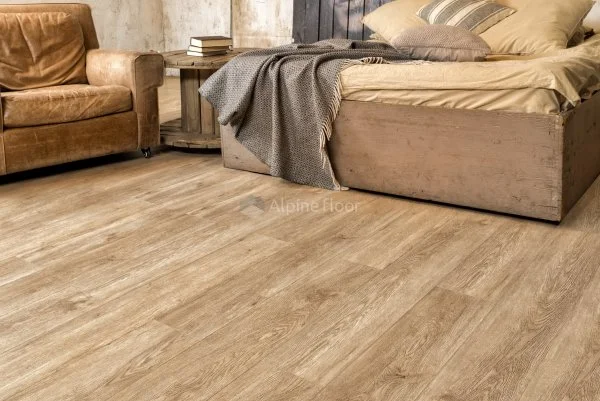 Каменно-полимерная плитка Alpine Floor Grand Sequoia Секвоя Миндаль ECO 11-6, 4мм 43 класс в Кирове