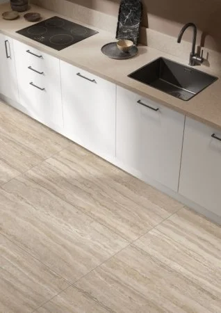 Керамогранит Vitra CityStone Травертин Линейный 60х120 (Натуральная и Реттифицированная) в Кирове