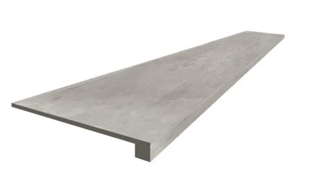 Керамогранит Coliseum Экспо Грэй Ступень фронтальная (Натуральный, 33х60) в Кирове