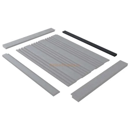 Финишный молдинг LF124B BK114K левый декорированный (31х12х2700мм) в Кирове