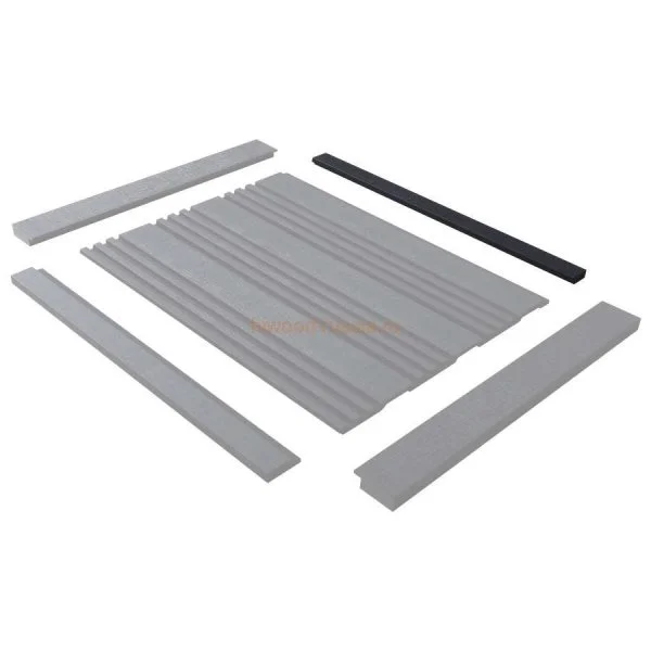 Финишный молдинг LF124B BK114K левый декорированный (31х12х2700мм) в Кирове