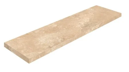 Керамогранит Coliseum Аурелия Беж Ступень угловая левая (Натуральный, 33х120) в Кирове