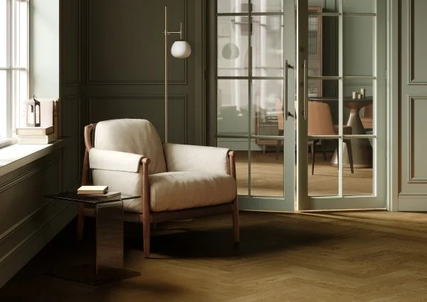 Паркетная доска Quartz Parquet Штучный паркет Дуб Кедровый Латте 44-1258-59 в Кирове